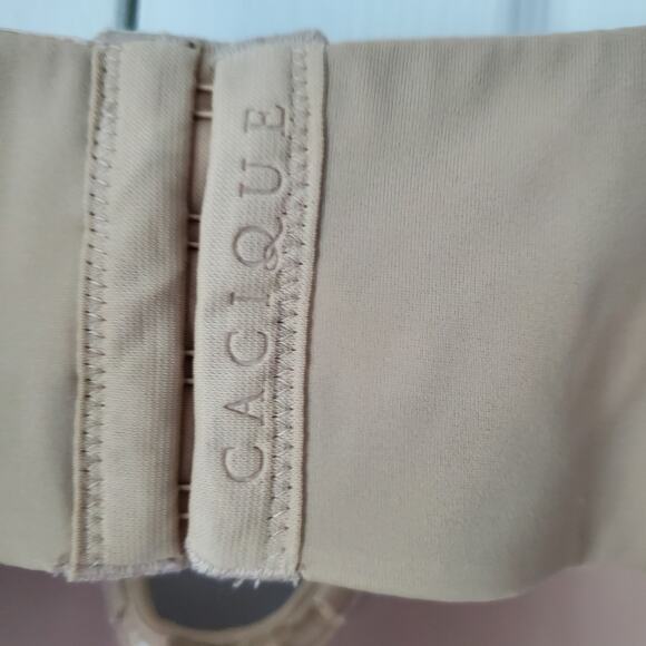 Cacique Tan Smooth Multi-Way Boost Strapless Bra 44B Neutral Comfort Support - Picture 16 of 16